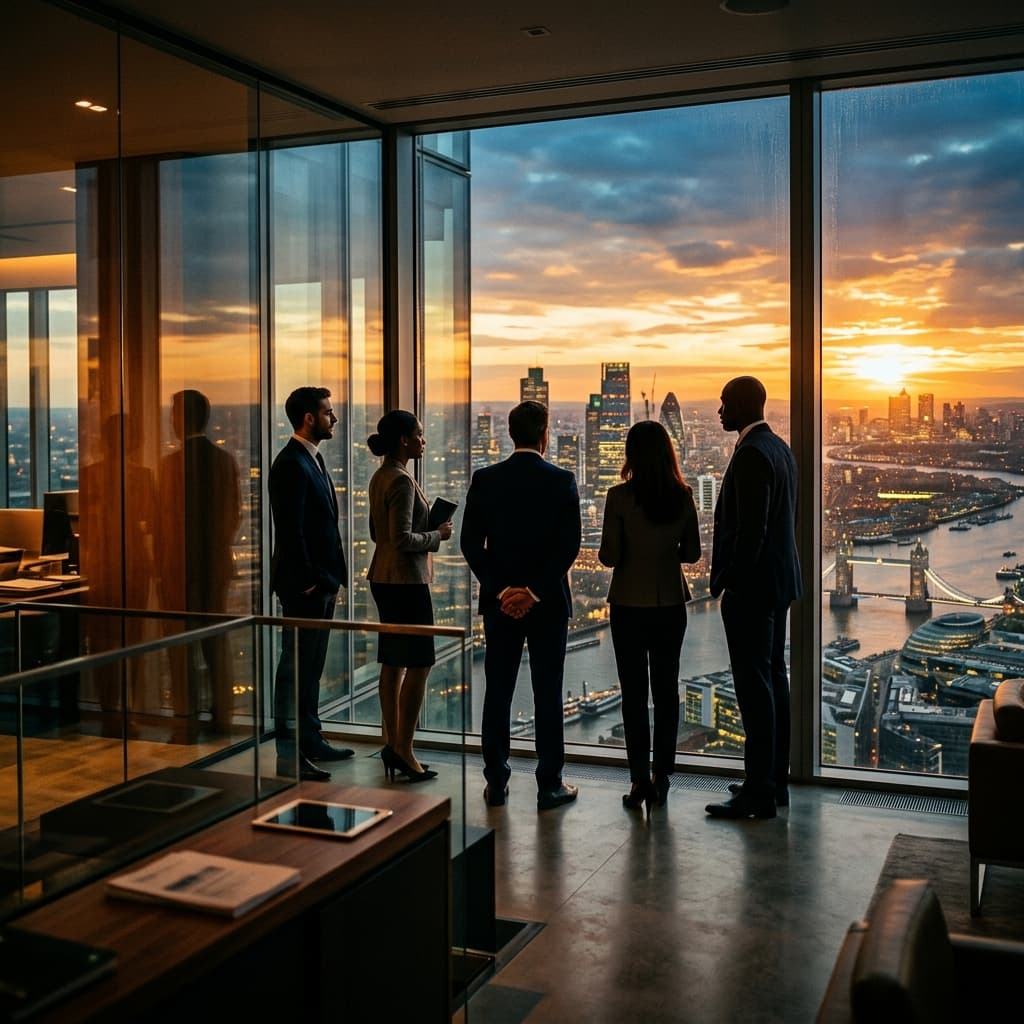 Corporate Professionals Silhouette